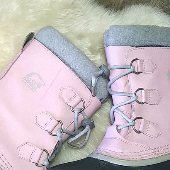 Sorel Waterproof Pink Boots - Picture 10 of 11